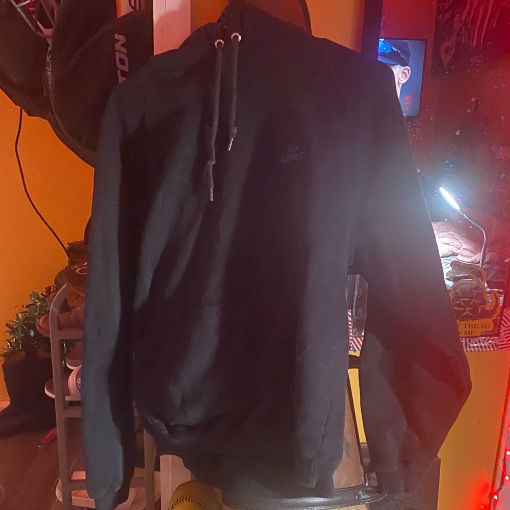 Black green and blue hoodie